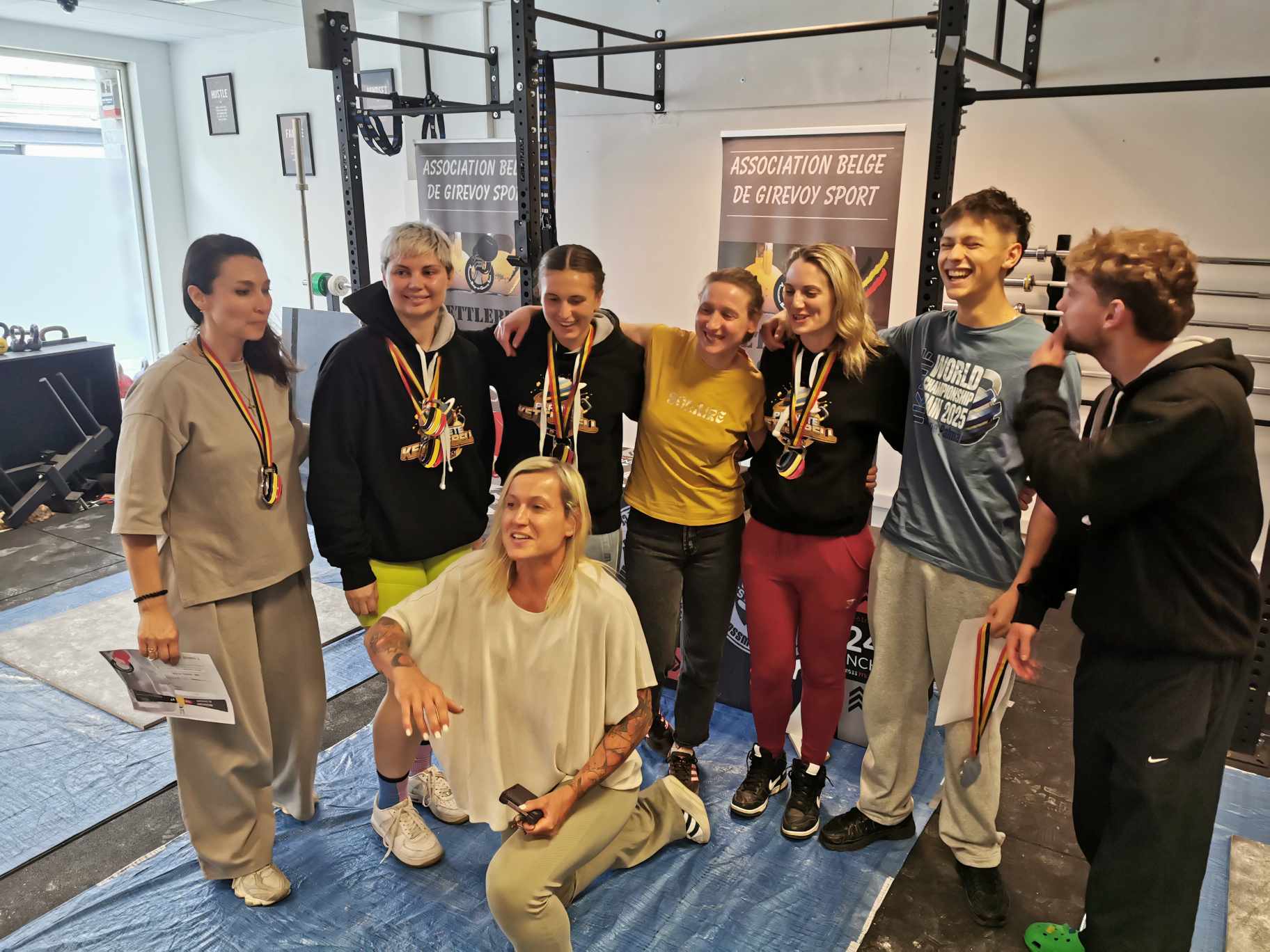 Photo de groupe compete juin